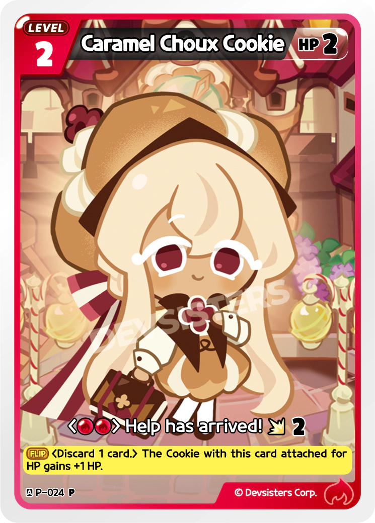 P-024 Caramel Choux Cookie [P]