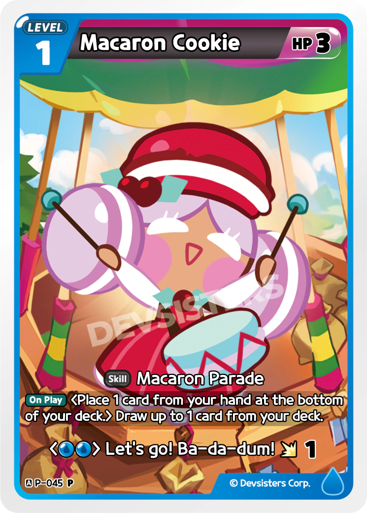 P-045 Macaron Cookie [P]