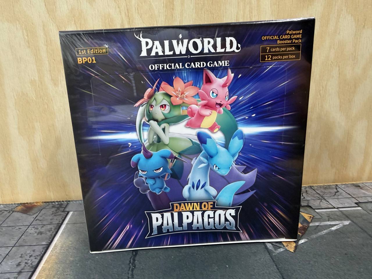 Palworld Official Card Game Dawn of Palpagos Booster Box