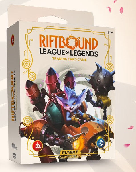 Riftbound League of Legends Trading Card Game Rumble Champion Deck