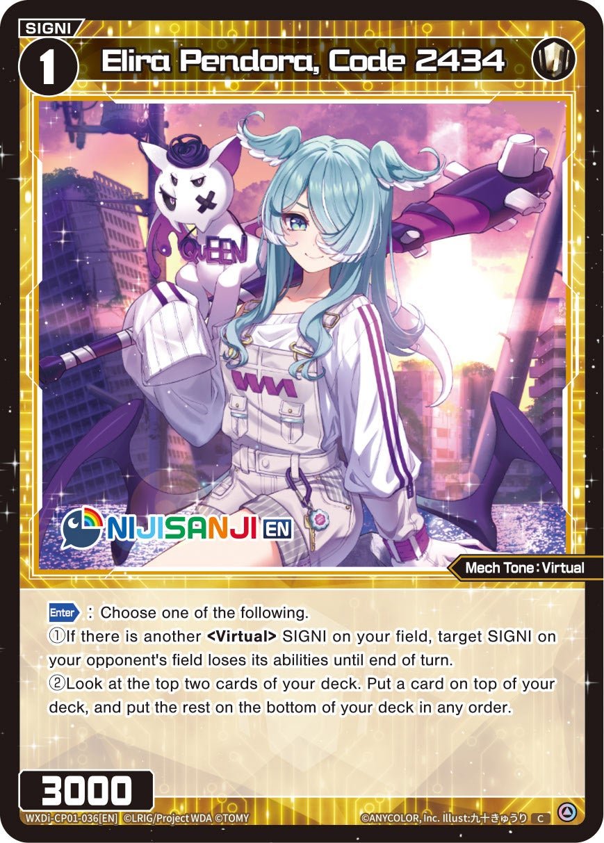 WXDi-CP01-036[EN] Elira Pendora, Code 2434