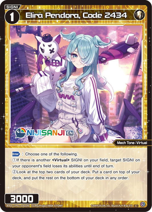 WXDi-CP01-036[EN] Elira Pendora, Code 2434