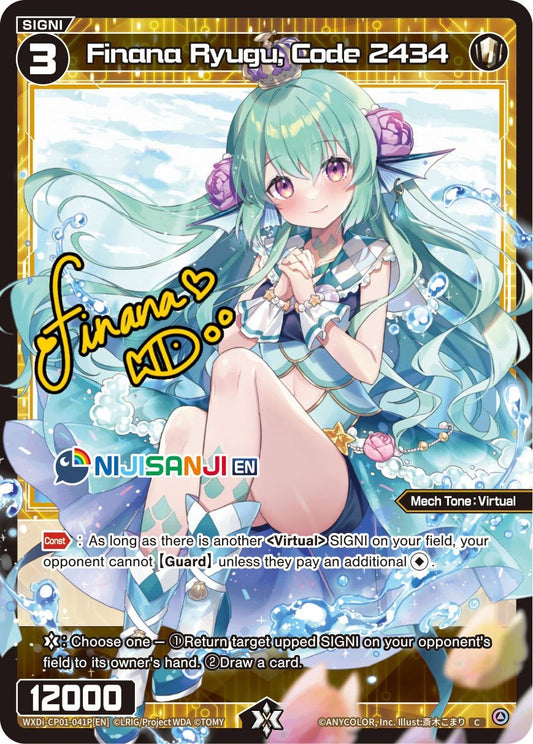 WXDi-CP01-041P[EN] Finana Ryugu, Code 2434
