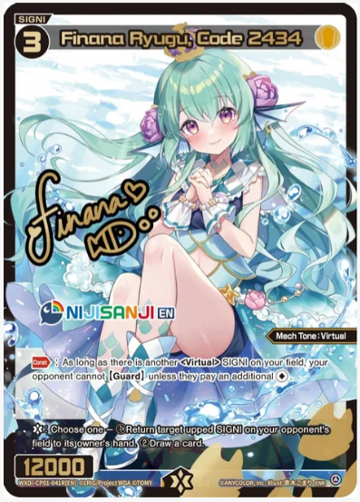 WXDi-CP01-041R Finana Ryugu, Code 2434