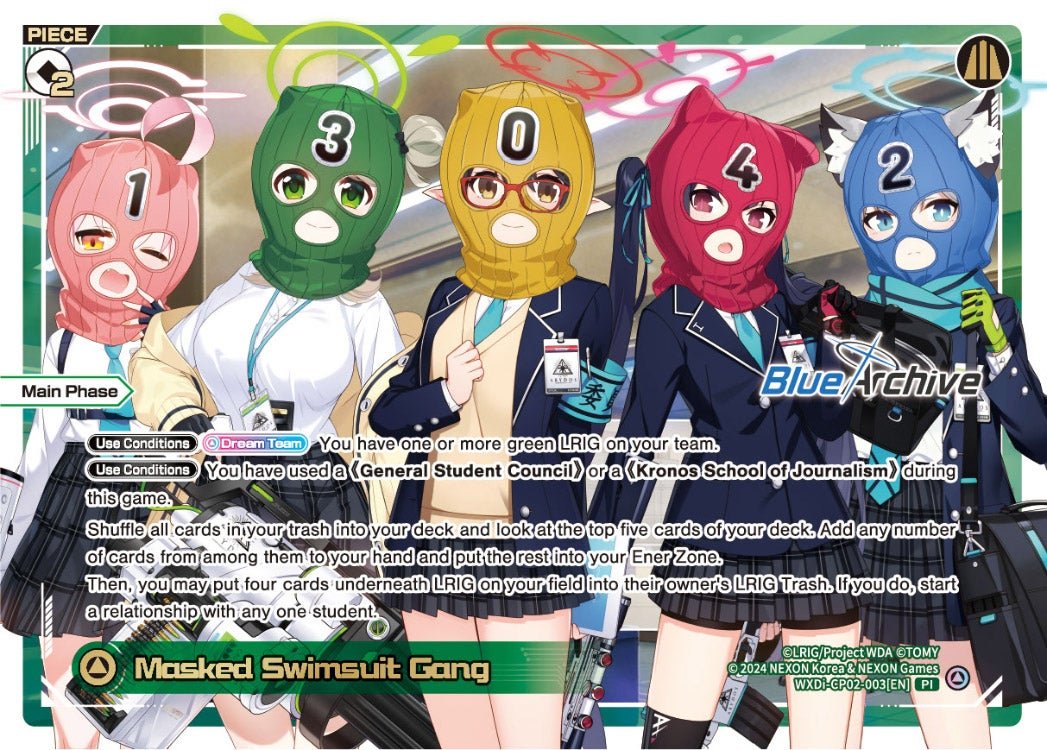 WXDi-CP02-003[EN] Masked Swimsuit Gang