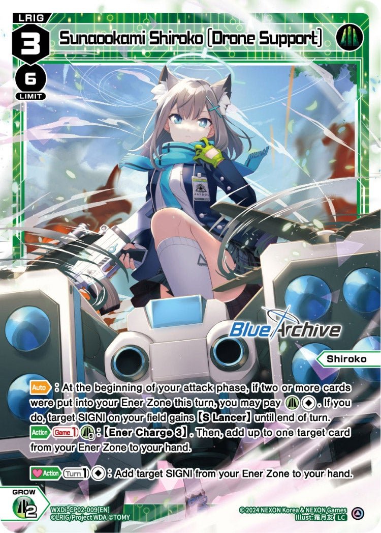 WXDi-CP02-009[EN] Sunaookami Shiroko [Drone Support]