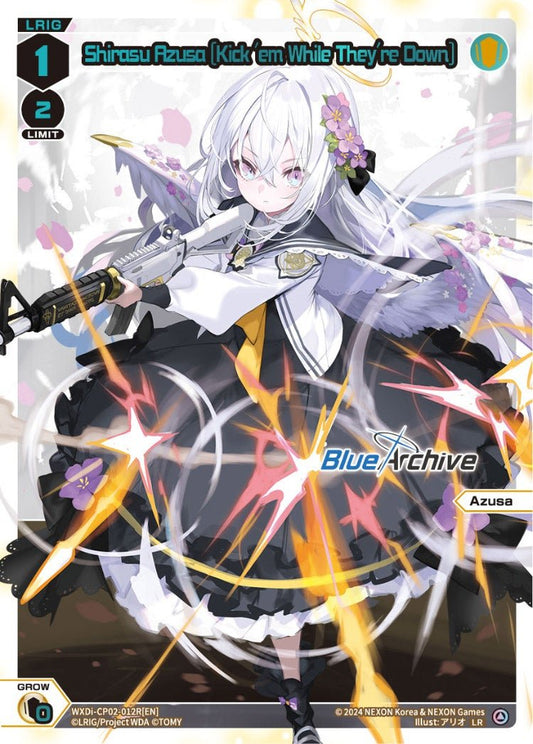 WXDi-CP02-012R[EN] Shirasu Azusa [Kick 'em While They're Down]