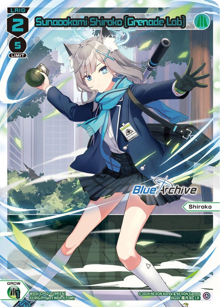 WXDi-CP02-019R[EN] Sunaookami Shiroko [Grenade Lob]