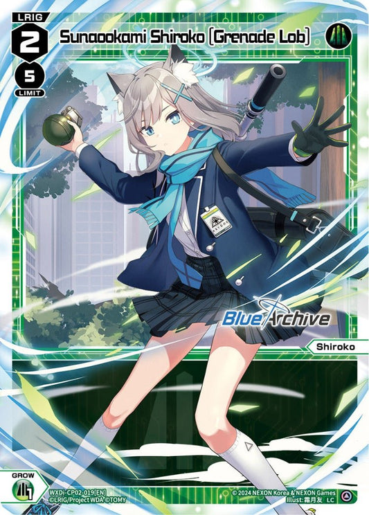 WXDi-CP02-019[EN] Sunaookami Shiroko [Grenade Lob]