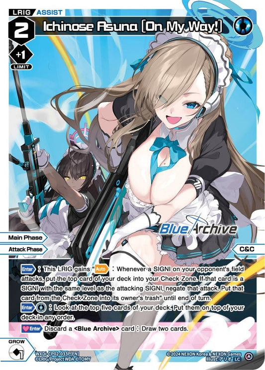 WXDi-CP02-033P[EN] Ichinose Asuna [On My Way!]