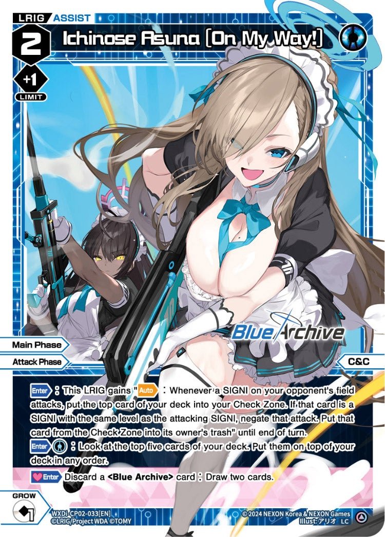 WXDi-CP02-033[EN] Ichinose Asuna [On My Way!]
