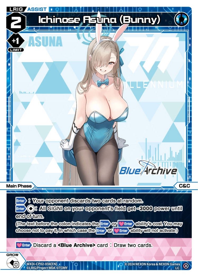 WXDi-CP02-034[EN] Ichinose Asuna (Bunny)