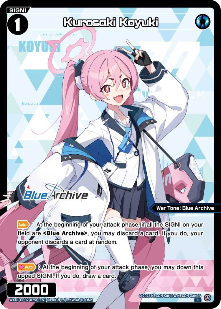 WXDi-CP02-075P[EN] Kurosaki Koyuki