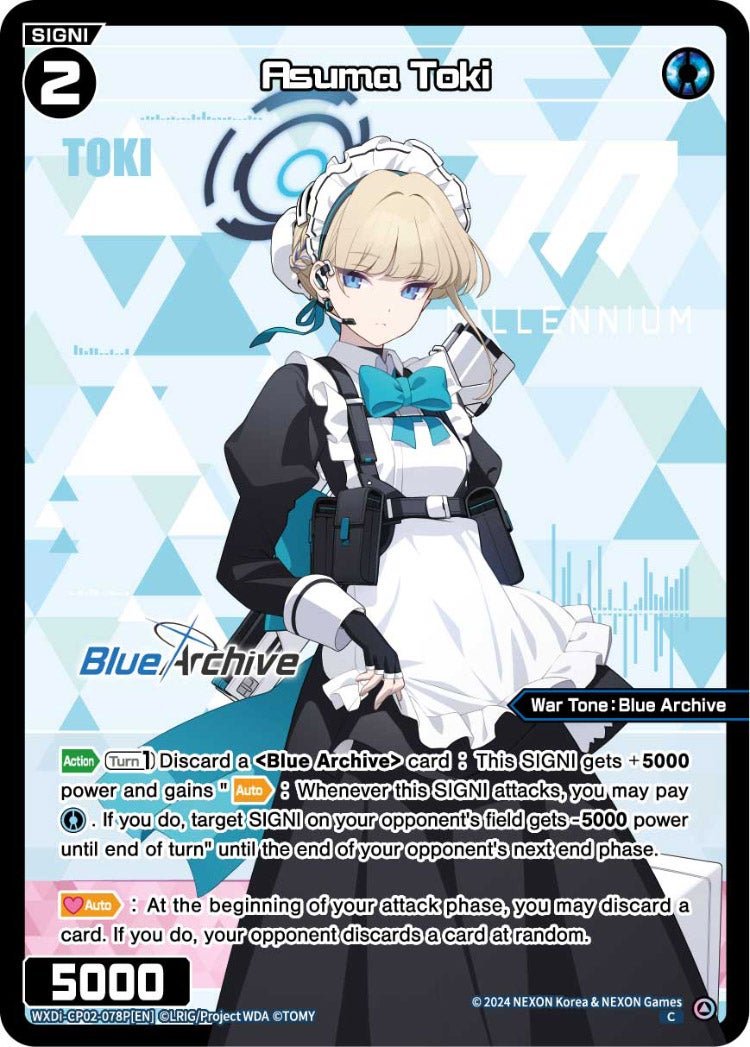 WXDi-CP02-078P[EN] Asuma Toki
