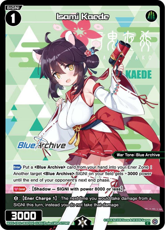 WXDi-CP02-083P[EN] Isami Kaede