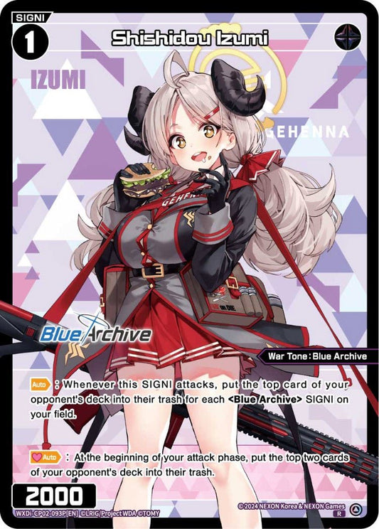 WXDi-CP02-093P[EN] Shishidou Izumi