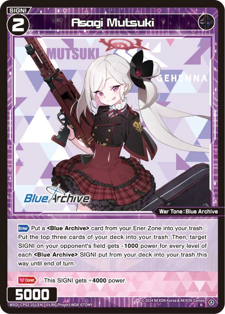 WXDi-CP02-101[EN] Asagi Mutsuki