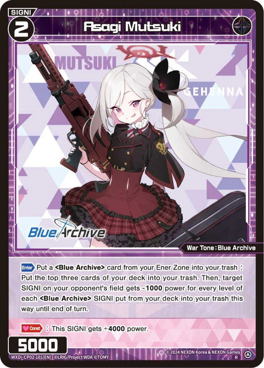 WXDi-CP02-101[EN] Asagi Mutsuki