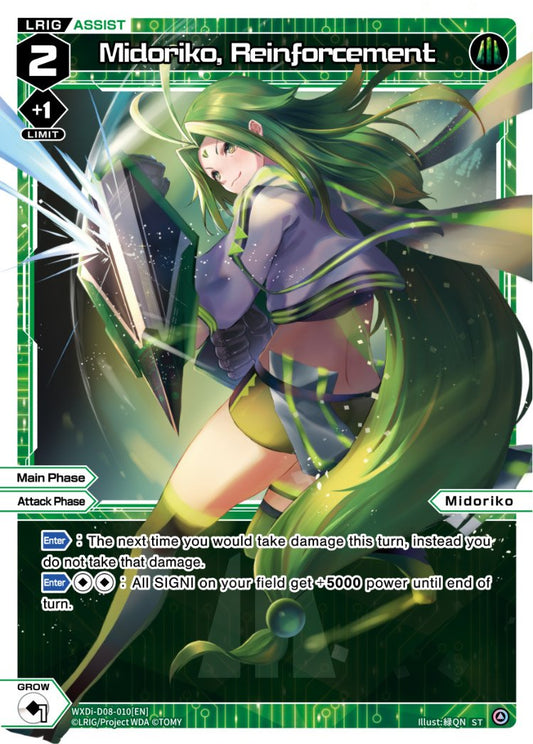 WXDi-D08-010P Midoriko, Reinforcement