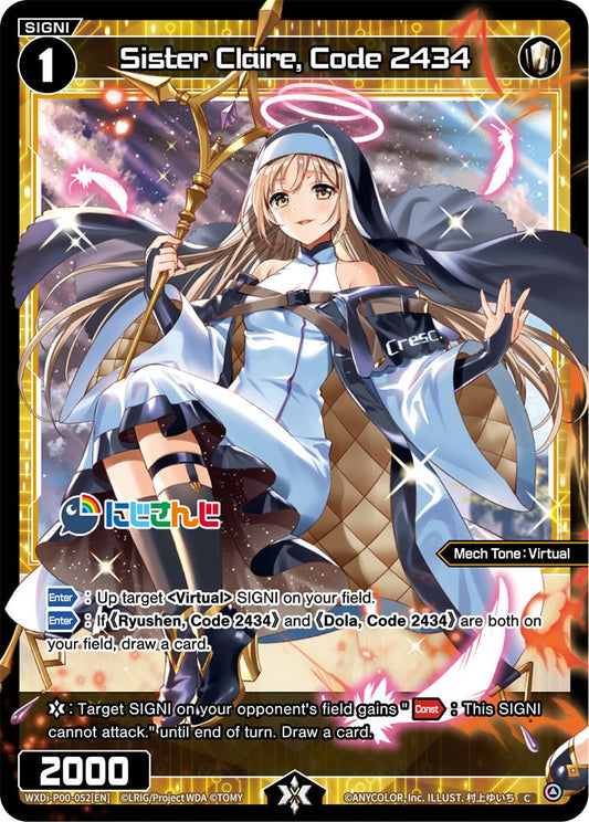 WXDi-P00-052 Sister Claire, Code 2434