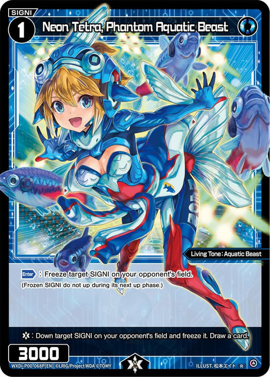 WXDi-P00-068P Neon Tetra, Phantom Aquatic Beast