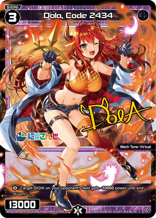 WXDi-P00-087P Dola, Code 2434