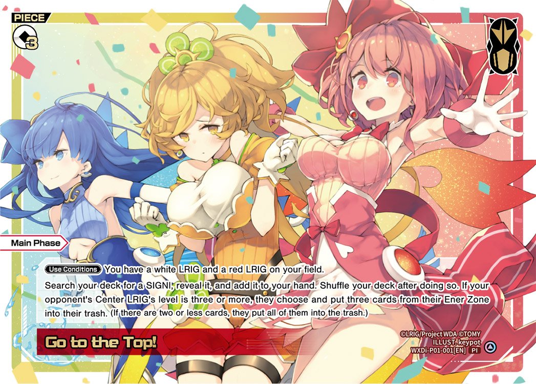 WXDi-P01-001 Go to the Top!