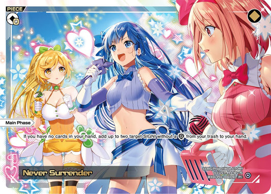 WXDi-P01-006 Never Surrender