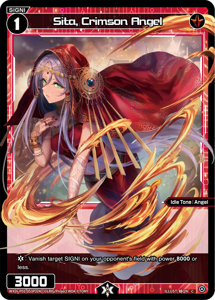 WXDi-P01-053P Sita, Crimson Angel