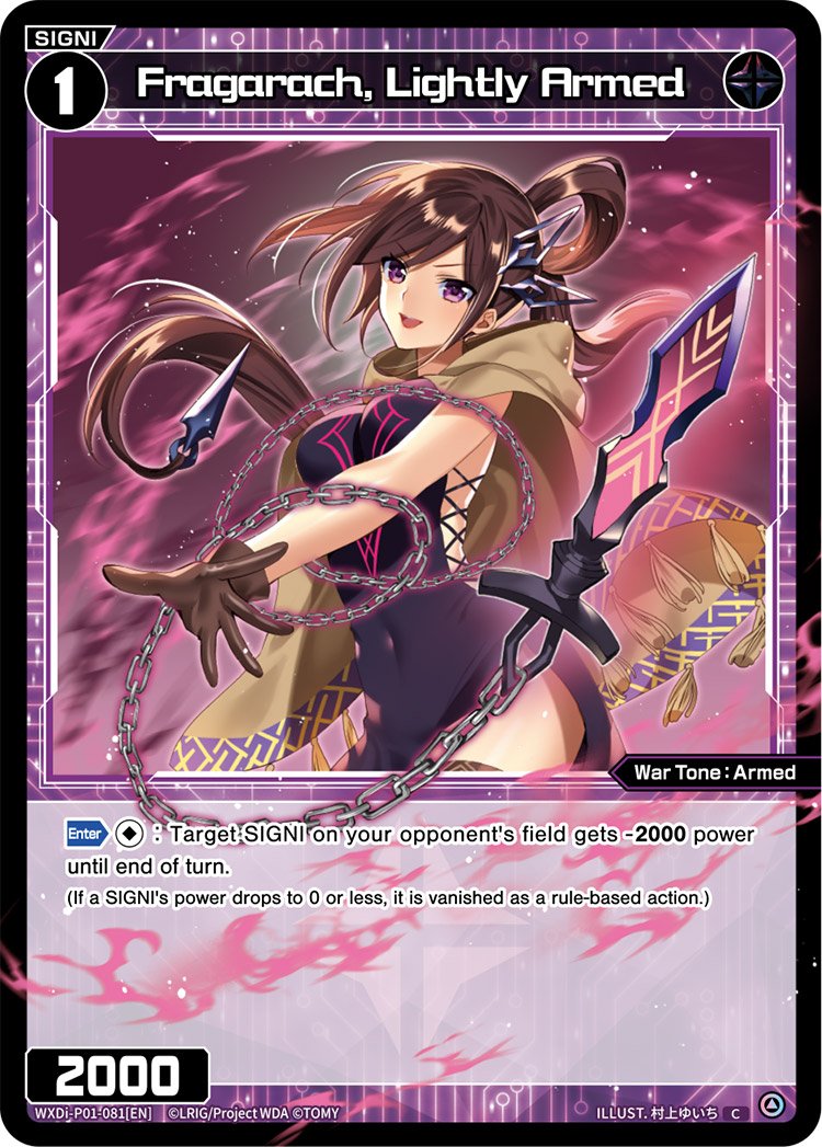 WXDi-P01-081 Fragarach, Lightly Armed