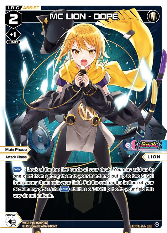 WXDi-P02-020P MC LION - DOPE