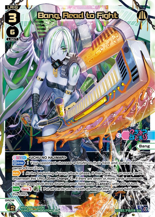 WXDi-P02-023S Bang, Read to Fight
