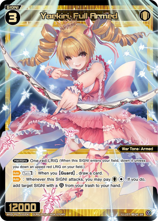 WXDi-P02-035 Yaekiri, Full Armed