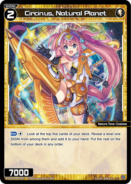 WXDi-P02-051 Circinus, Natural Planet