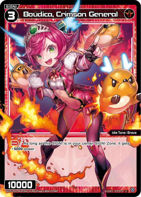 WXDi-P02-062P Boudica, Crimson General