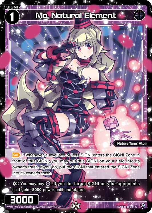 WXDi-P02-083P Mo, Natural Element