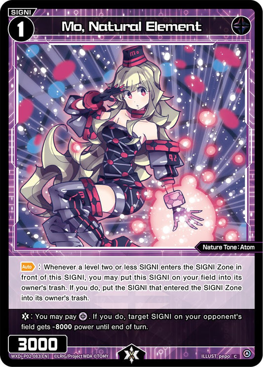 WXDi-P02-083 Mo, Natural Element