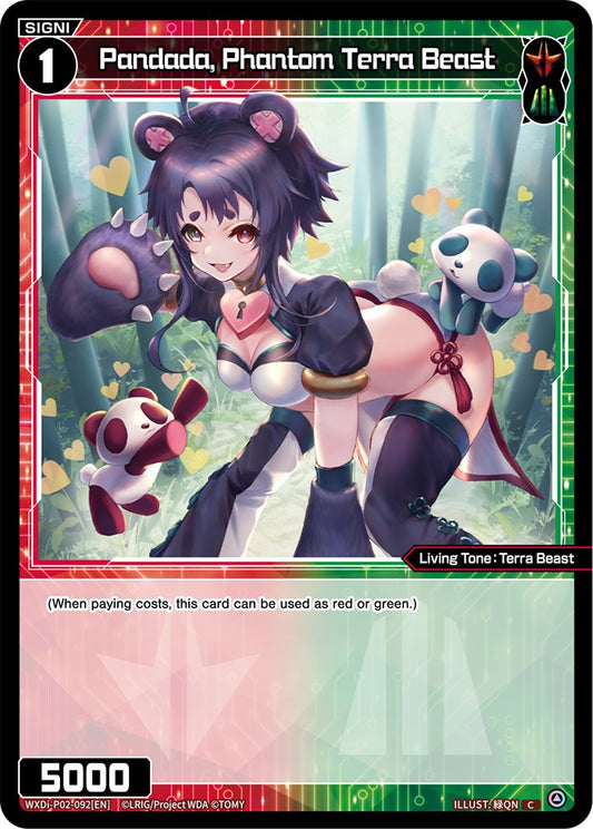 WXDi-P02-092 Pandada, Phantom Terra Beast