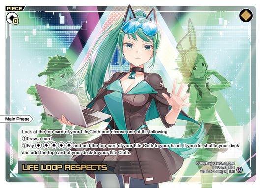 WXDi-P03-004 Life Loop Respects