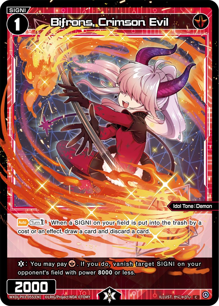 WXDi-P03-055 Bifrons, Crimson Evil