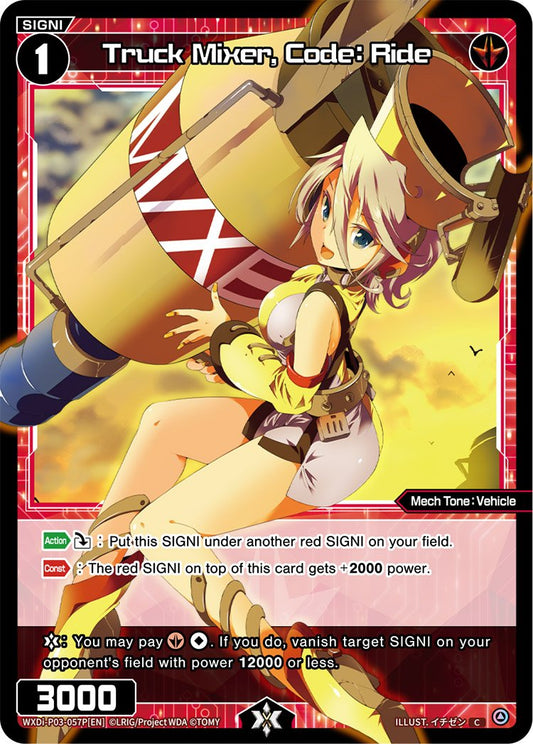 WXDi-P03-057P Truck Mixer Code Ride