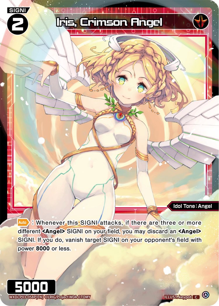 WXDi-P03-058P Iris Crimson Angel