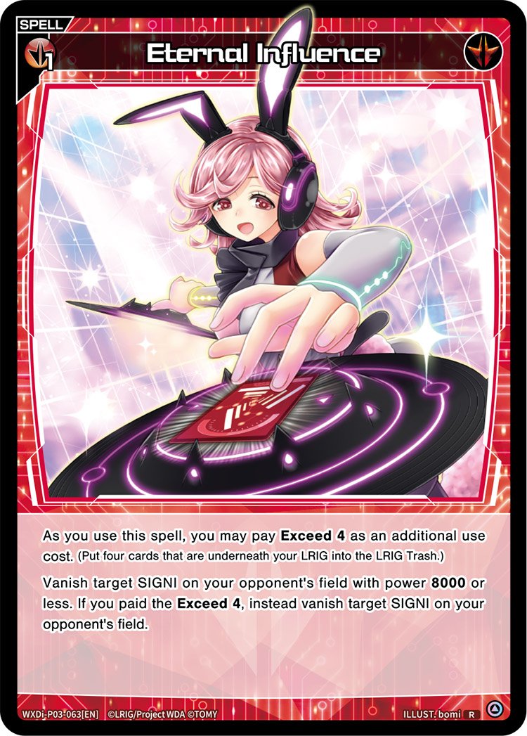 WXDi-P03-063 Eternal Influence