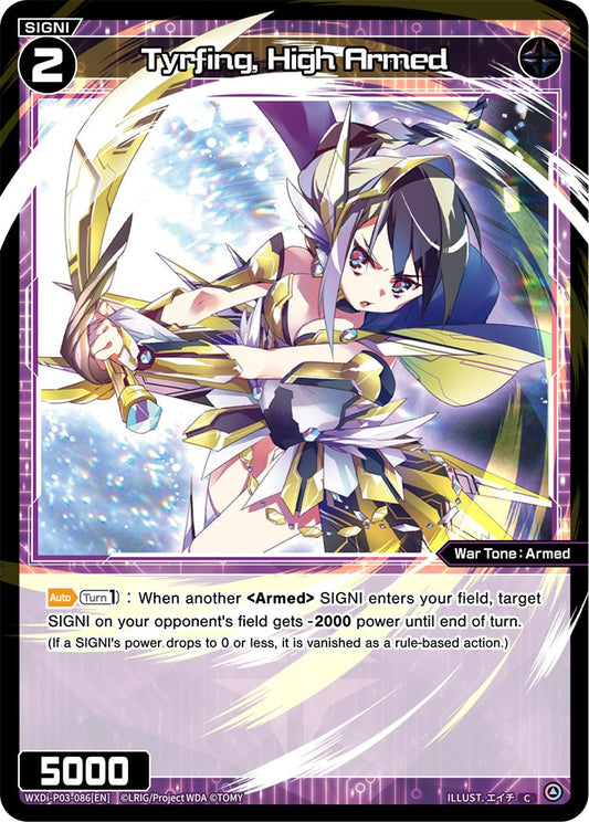 WXDi-P03-086 Tyrfing, High Armed