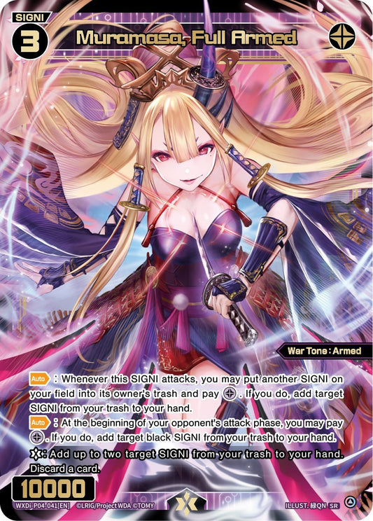 WXDi-P04-041 Muramasa, Full Armed