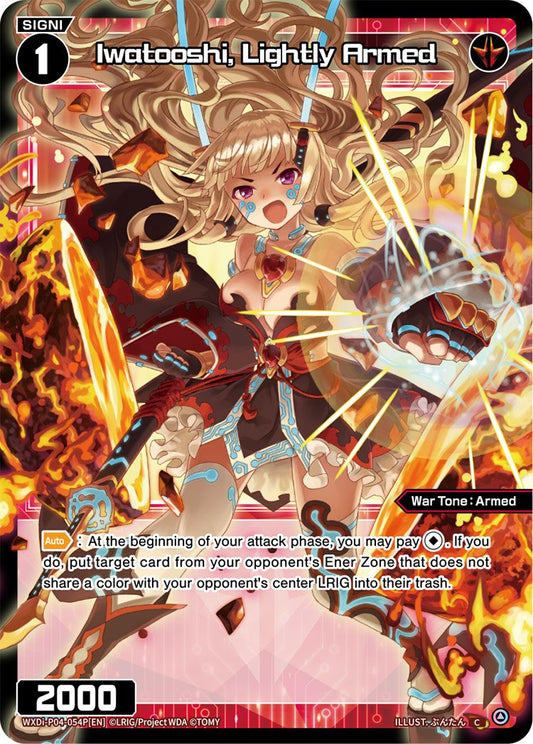 WXDi-P04-054P Iwatooshi, Lightly Armed