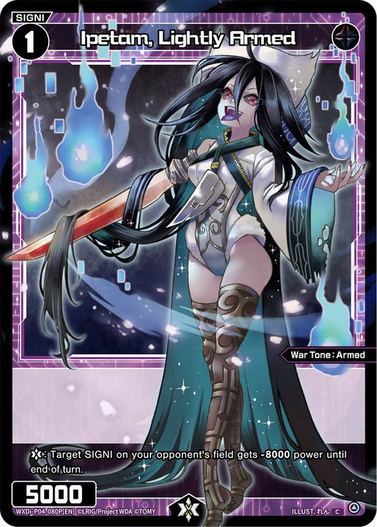 WXDi-P04-080P Ipetam, Lightly Armed