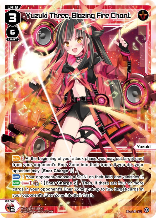 WXDi-P06-011 Yuzuki Three, Blazing Fire Chant