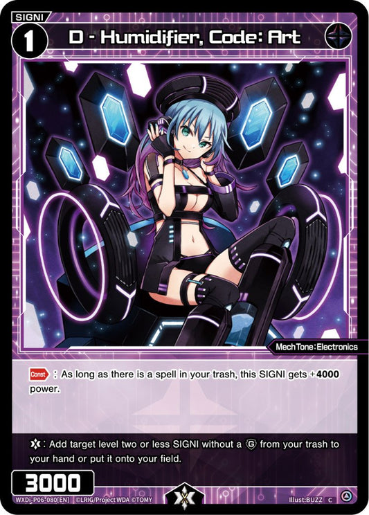 WXDi-P06-080 D-Humidifier, Code:Art