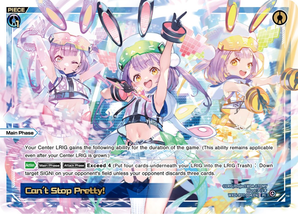 WXDi-P07-004 Can't Stop Pretty!